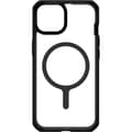 Miniatyrbild 1 av 3: Förstärkt fodral Apple iPhone 14 Max kompatibelt MagSafe Hybrid Solid Transparent Black Itskins