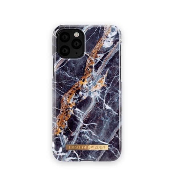 Coque - iDeal Of Sweden - iPhone 11 Pro 5.8" - Midnattsblå Marmor - Semi-rigid - Mode