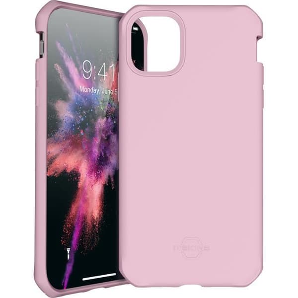 Hårdskal - Itskins - Spectrum Solid - Rosa - iPhone 11 Pro - Drop Safe Protection