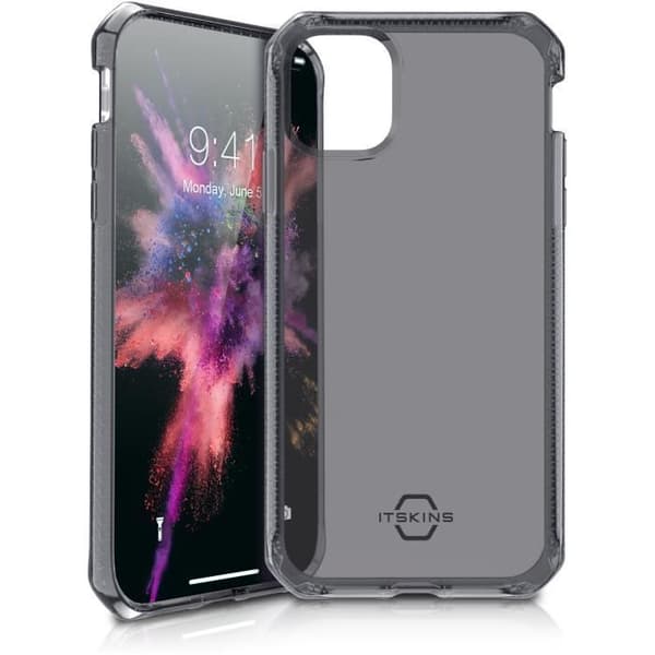 Förstärkt fodral - ITSKINS - Spectrum Clear - Iphone 11 - Svart - Diskret design