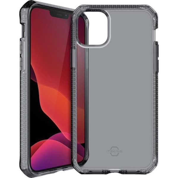Förstärkt skal - ITSKINS - Spectrum Clear - iPhone 12/12 Pro - Grå - Ökad skydd
