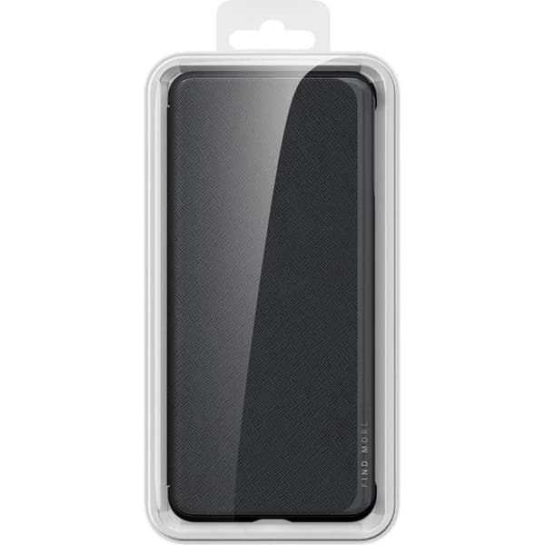 OPPO Find X5 Flip Case Svart - OPPO - Halvstyv - Syntet - Matt - Blandad