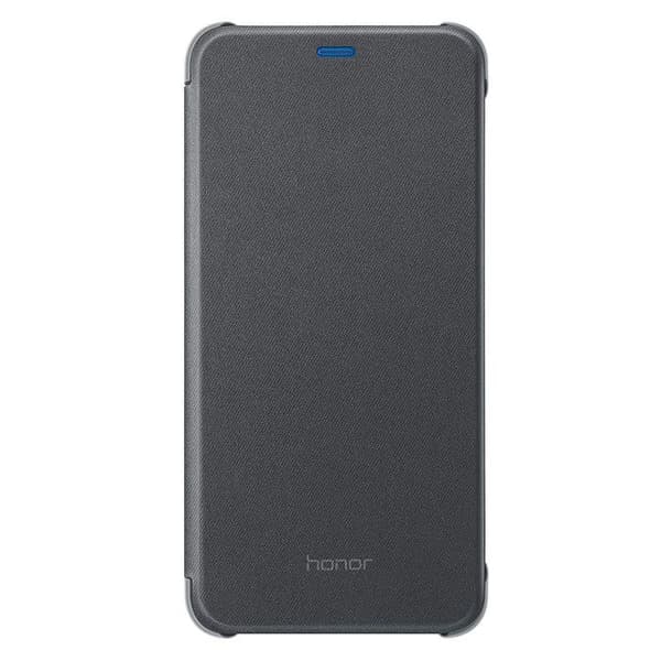 Flip Cover - Honor - Honor 9 Lite - Svart - Stel - Flap