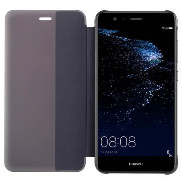 Folio Flip Cover - Huawei - P10 Lite - Genomskinlig - Blå - Original