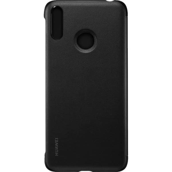 Foliofodral - HUAWEI - HW51992902 - Svart - Kompatibel Y7 2019 - Hårt skal