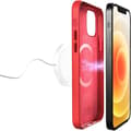 Miniatyrbild 1 av 2: Coque - Puro - SKYMAG - Rouge - Souple - Kompatibel med MagSafe - iPhone 12/12 Pro