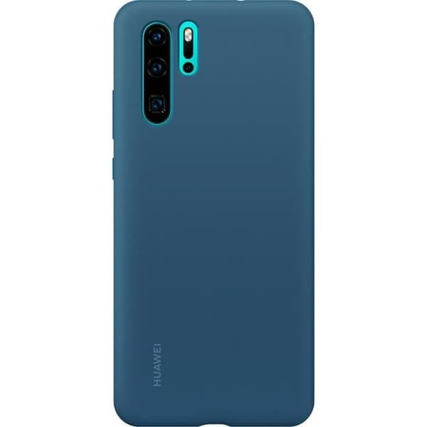 HUAWEI Hårt fodral med blå soft touch finish Huawei för P30 Pro