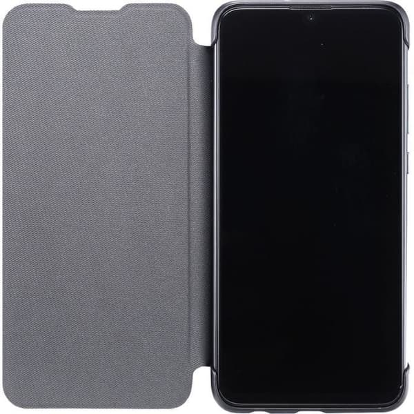 Black Honor Flip Cover Case för Honor 10 Lite