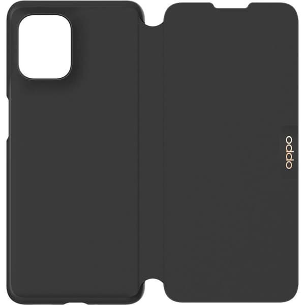 Folio Flip-skydd - Oppo - Find X3 Pro - Svart - Hårdskal - Flik