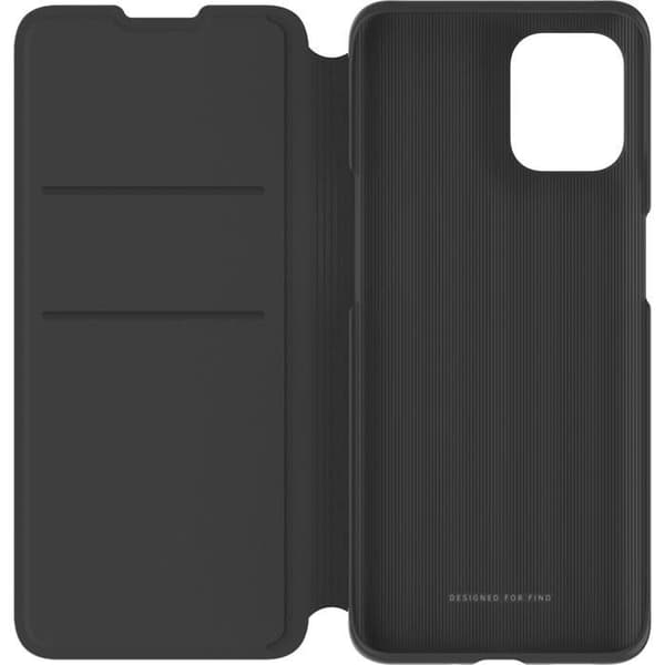 Folio Flip-skydd - Oppo - Find X3 Pro - Svart - Hårdskal - Flik