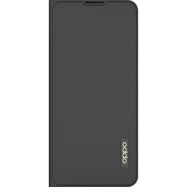 Folio Flip Cover - Oppo - Reno 6 - Svart - Hårda Fodral - Lock