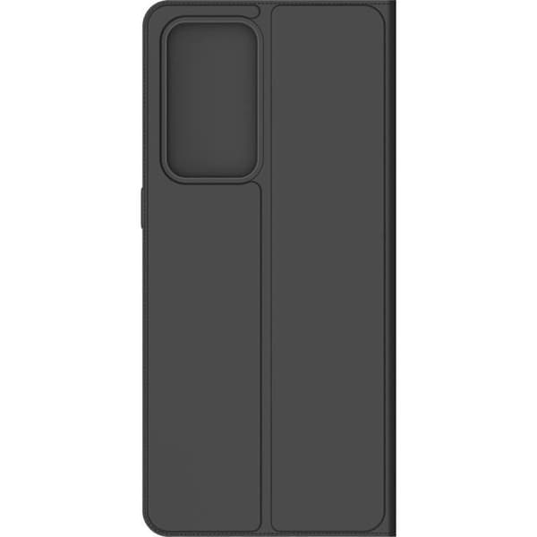 Folio Flip Cover - Oppo - Reno 6 Pro - Svart - Hård Skal - Flip Cover