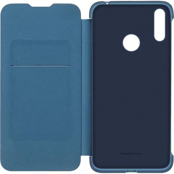 Etui folio - HUAWEI - HW51992903 - Blå - Kompatibel med Y7 2019 - Hård skal