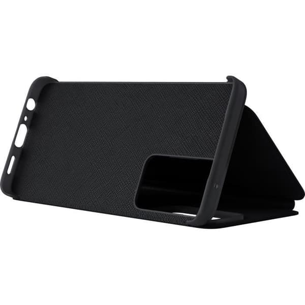 Flip Cover Case - Oppo - Reno 8 Lite - Svart - Mjuk - Flap