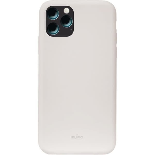 Skal - Puro - iPhone 11 Pro - Halvstyv - Ljusgrå - Blandad