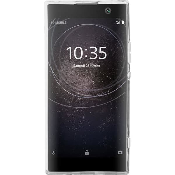 Transparent mjukt fodral för Sony Xperia XA2 Plus