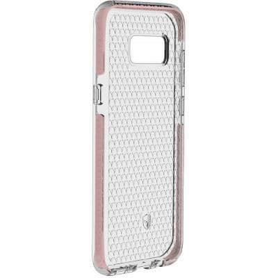 Fodral - Force Case Life - Galaxy S8+ - Rosa - Fallmotstånd 1m - Halvstyvt