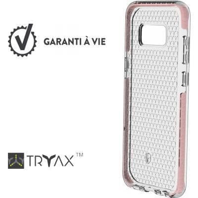 Fodral - Force Case Life - Galaxy S8+ - Rosa - Fallmotstånd 1m - Halvstyvt