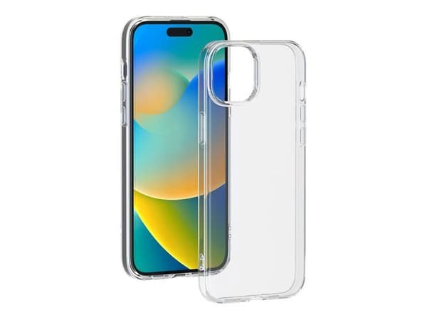 Mjukt och tunt fodral för iPhone 15 BIGBEN CONNECTED Transparent