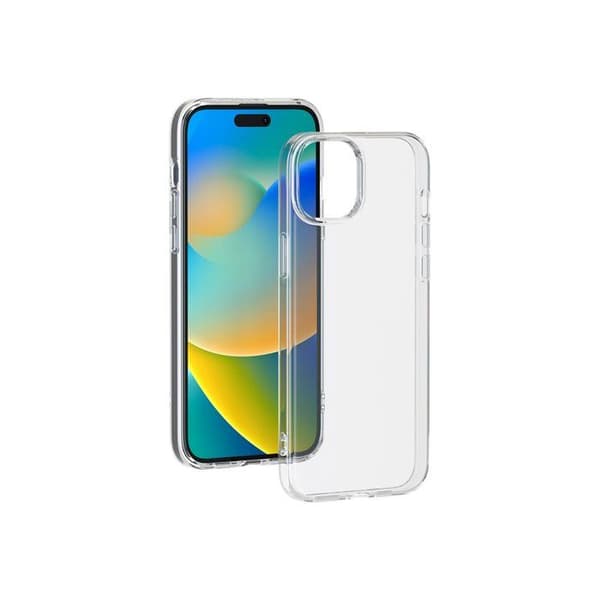 Mjukt och tunt fodral för iPhone 15 BIGBEN CONNECTED Transparent