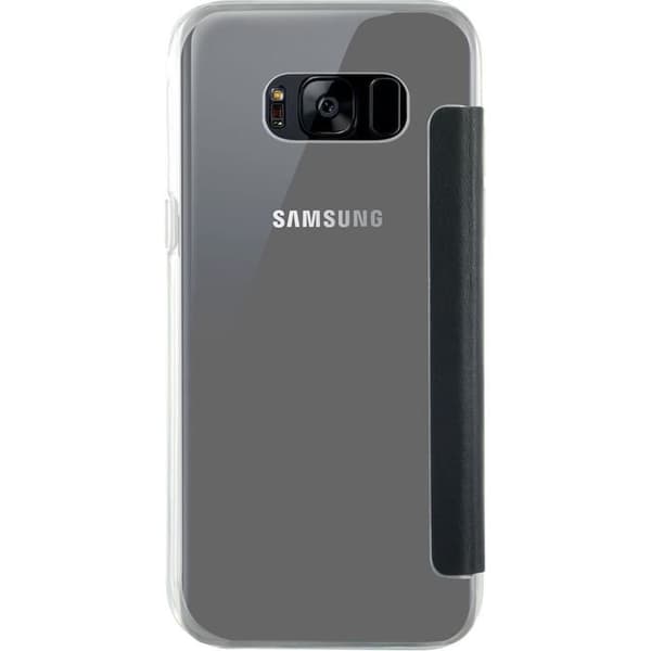 Etui folio - BIGBEN CONNECTED - Samsung Galaxy S8 G950 - Svart - Hårdskal - Syntetiskt lock
