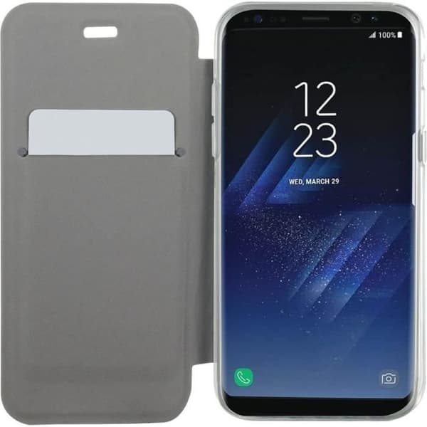 Etui folio - BIGBEN CONNECTED - Samsung Galaxy S8 G950 - Svart - Hårdskal - Syntetiskt lock