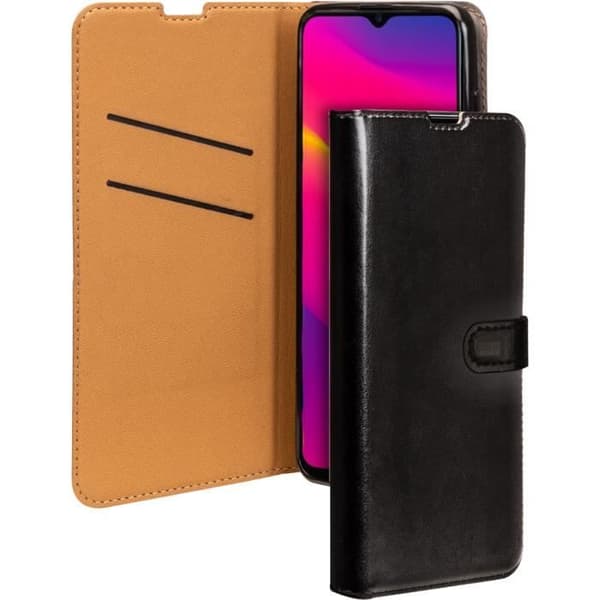 Foliofodral - Oppo - A15 - Svart - Halvstyvt skal - Magnetisk stängning