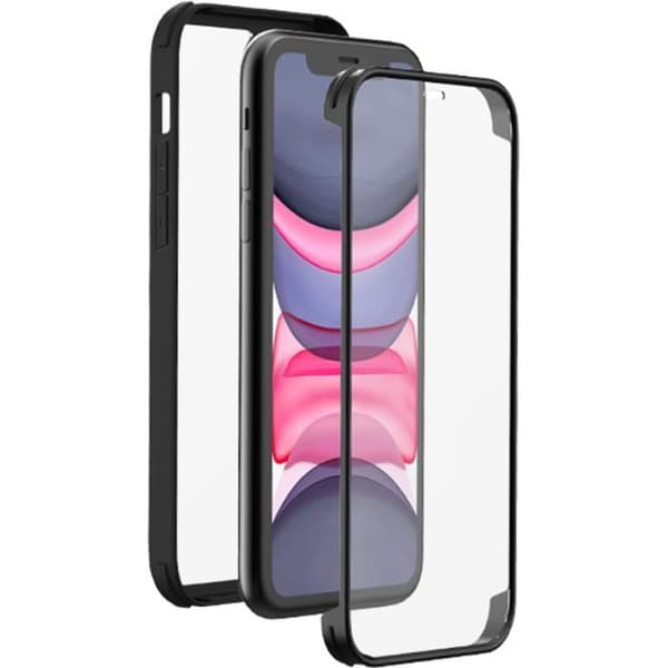 Coque 360° - Bigben - iPhone 11 - Svart - Styv - Syntetisk