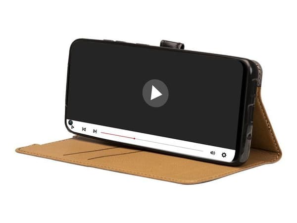 Folio Plånbok - Xiaomi - Mi 11 Lite 5G/NE - Svart - Mjuk - Locket stängs