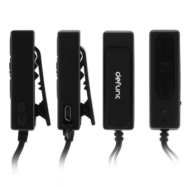 Defunc Hybrid trådlösa Bluetooth-hörlurar Svart - Handsfree-funktion