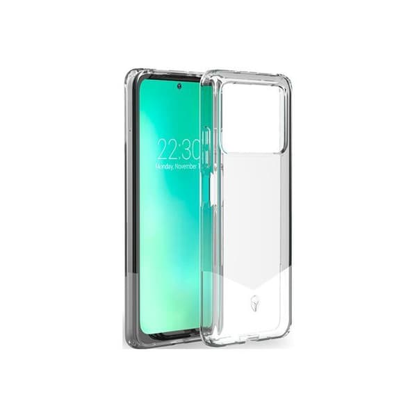 Fodral - FORCE CASE - Xiaomi Redmi Note 11S 5G PURE - Förstärkt - Transparent - Livstidsgaranti