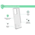 Miniatyrbild 2 av 3: PURE Förstärkt Fodral Transparent Livstidsgaranti för Samsung G S21+ 5G Force Fodral
