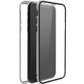 Miniatyrbild 1 av 3: ''360° GLAS'' SKYDDSFODRAL FÖR IPHONE 11, BLACK ROCK SILVER 1