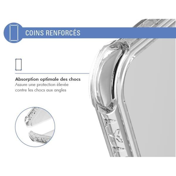 AIR-förstärkt fodral Livstidsgaranti Transparent för Samsung G S21+ 5G Force-fodral