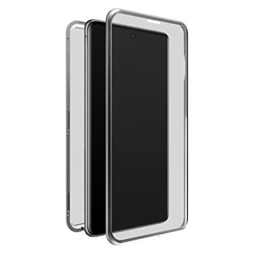 ''360° GLAS'' SKYDDSFODRAL FÖR SAMSUNG GALAXY A52, BLA SILVER