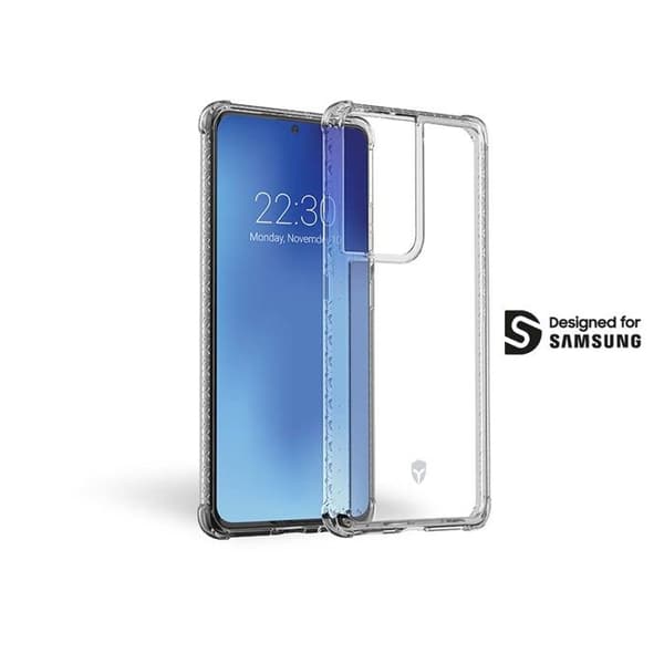 Coque - AIR - Samsung G S21 Ultra 5G - Förstärkt - Transparent - Livstidsgaranti