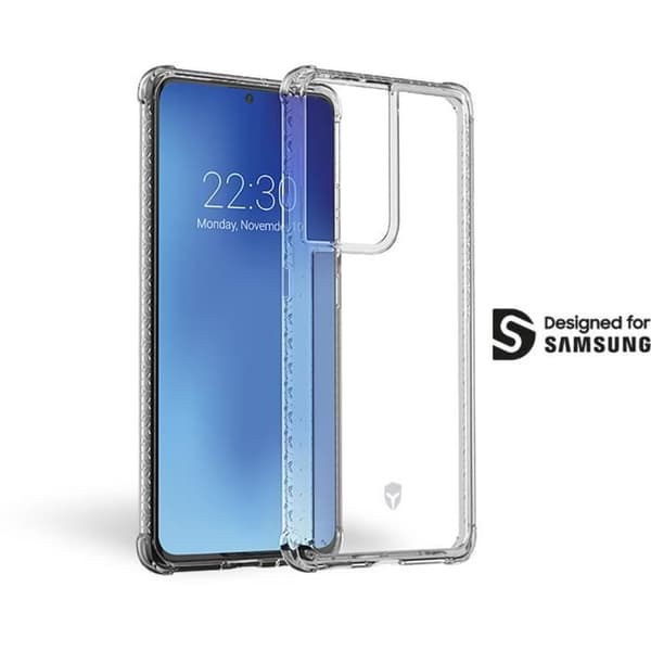 Coque - AIR - Samsung G S21 Ultra 5G - Förstärkt - Transparent - Livstidsgaranti