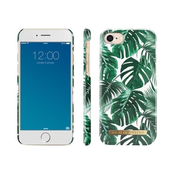 IDEAL Fashion Case S-S17 Mobiltelefon Skyddsfodral Förstärkt plast Monstera Jungle för Apple iPhone 6, 6s,...