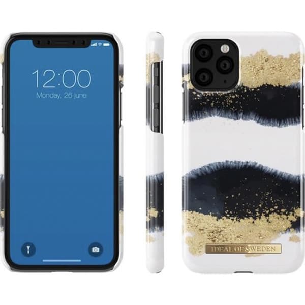 iDeal of Sweden Fashion iPhone 11 Pro Fodral - Glittrande Lakrits Svart, Multi, Vit
