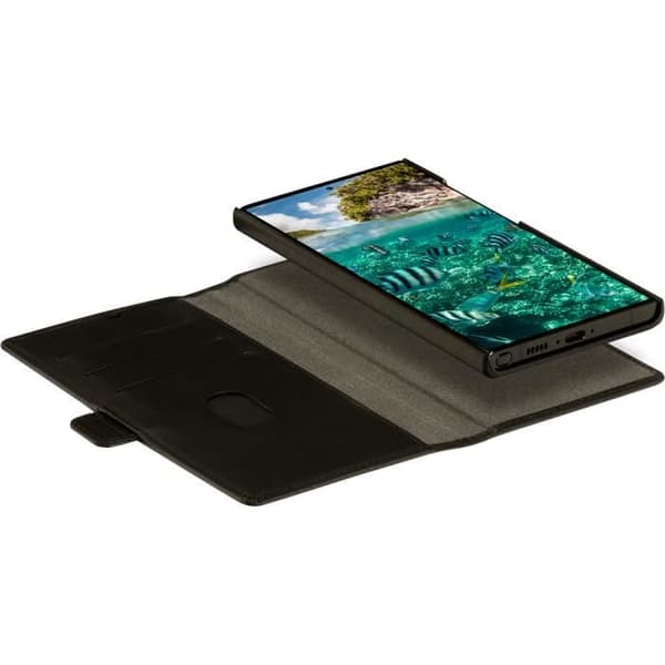 Folio 2 in 1 Samsung G S23 Ultra 5G Lynge i svart läder DBramante1928