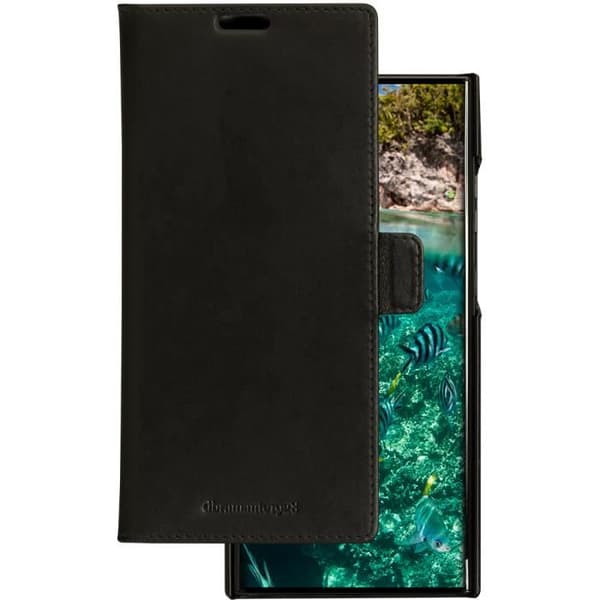 Folio 2 in 1 Samsung G S23 Ultra 5G Lynge i svart läder DBramante1928