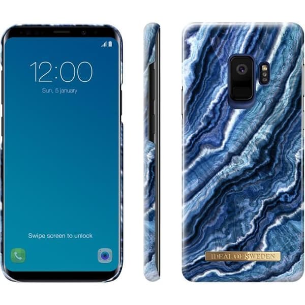 Fashion Indigo Swirl Case från Ideal Of Sweden för Samsung Galaxy S9