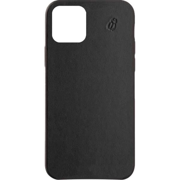 BEETLECASE ECHC6120BLK - HELT LÄDERFODRAL IP12/IP12 Pro SVART