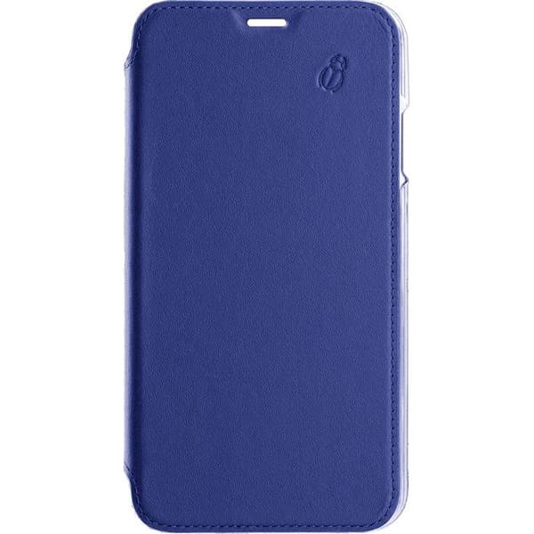 BEETLECASE ECTF67BL - CRYSTAL LEATHER FOLIO IP12 Pro Max BLÅ