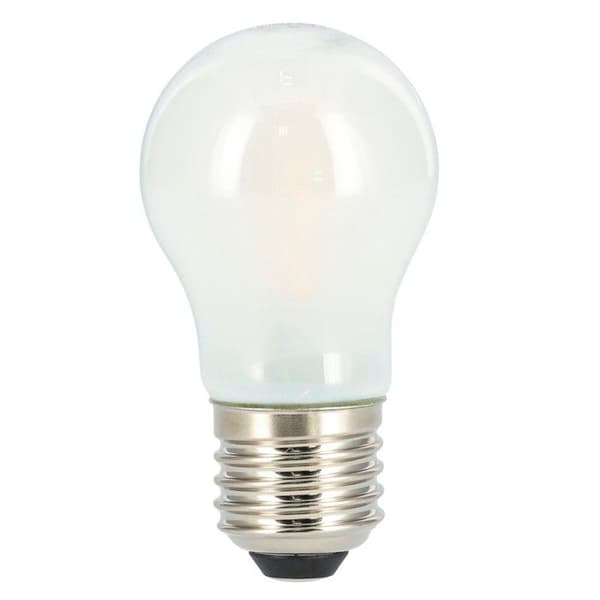 Ampoule LED med glödtråd, E27, 470lm ersätter 40W, droppformad, matt, vit varm