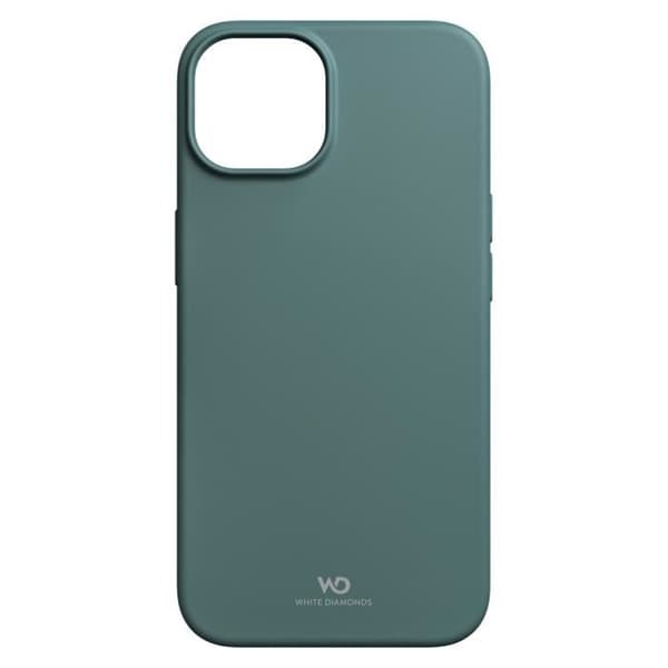 ''URBAN CASE'' FODRAL FÖR APPLE IPHONE 14, GRÖNA VITA DIAMANTER
