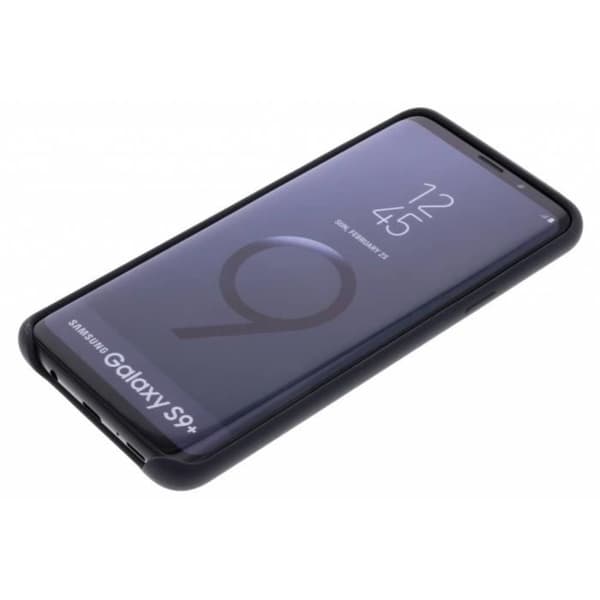 Siliconfodral - Samsung - Galaxy S9 Plus - Perfekt passform - Flexibel - Svart
