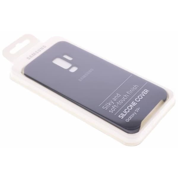 Siliconfodral - Samsung - Galaxy S9 Plus - Perfekt passform - Flexibel - Svart