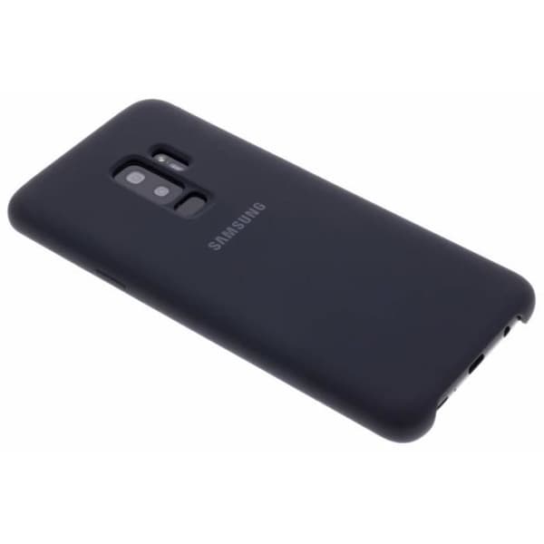 Siliconfodral - Samsung - Galaxy S9 Plus - Perfekt passform - Flexibel - Svart