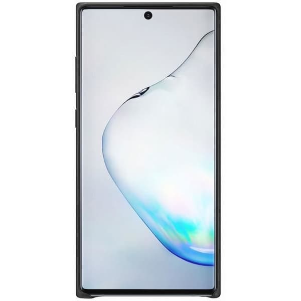 Note10+ svart läderfodral